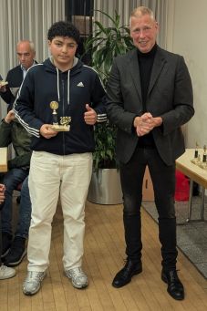 Yusuf Dag, 3. Platz U16 Stadtmeisterschaft 2024/25
