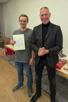 Kevin Verfürth, 1. Platz Gruppe A Stadtmeisterschaft 2024/25